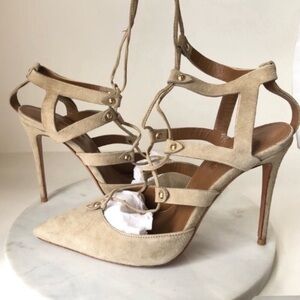 Aquazzura Nude Pumps